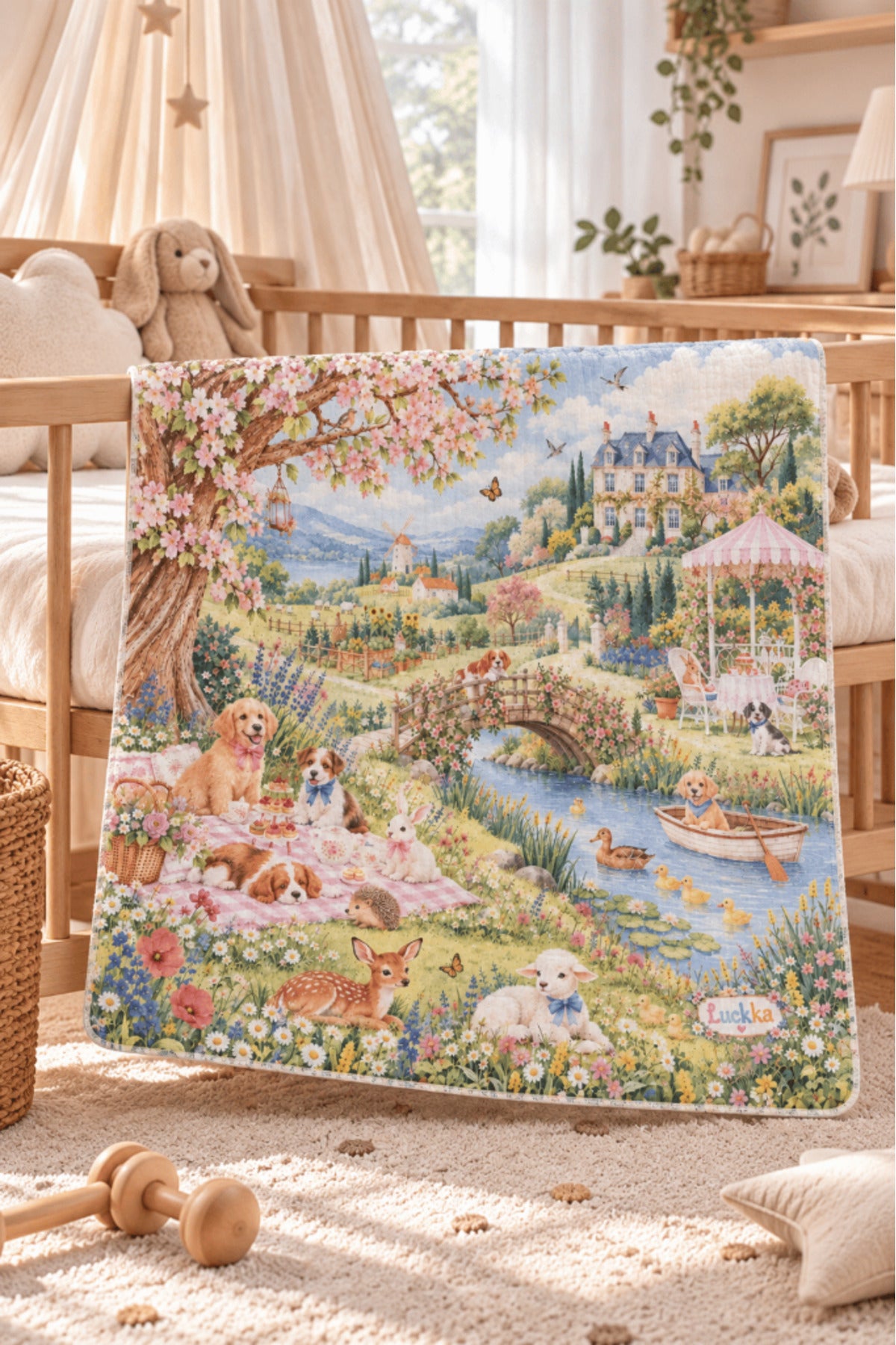LittleAtelier | 2'li %100 Organik Pamuk Müslin Örtü - Battaniye Seti 75x80 cm | Oeko-tex | Gots