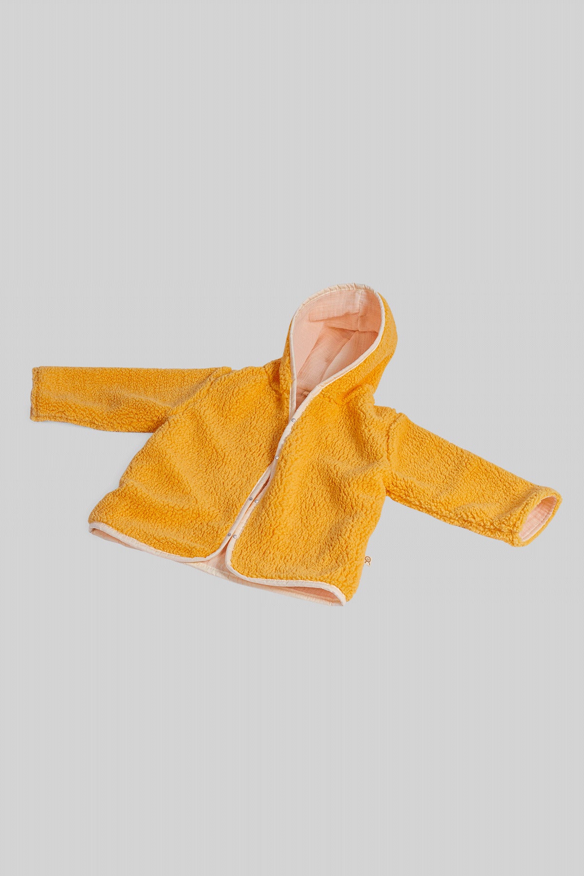 Heritage Puffy Astarlı Peluş Bebek Çocuk Ceket - Kopüşonlu Peluş Mont
