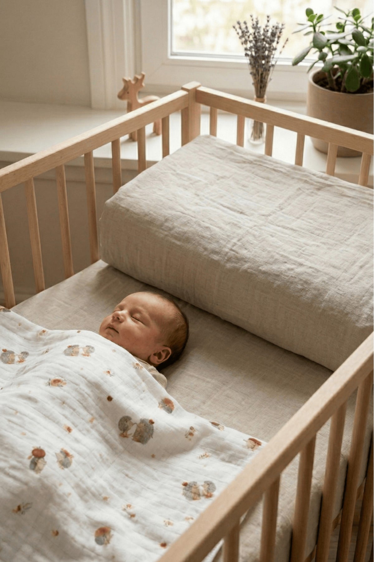 Little Organic's | 3’lü %100 Organik Pamuk Müslin Örtü - Battaniye Seti 75x80 cm | Oeko-tex | Gots -