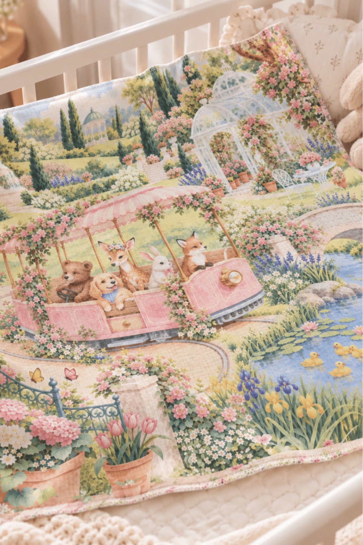 LittleAtelier | 2'li %100 Organik Pamuk Müslin Örtü - Battaniye Seti 75x80 cm | Oeko-tex | Gots