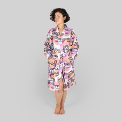 Heritage Unisex Müslin Bornoz Sabahlık Kimono - Ztbornoz