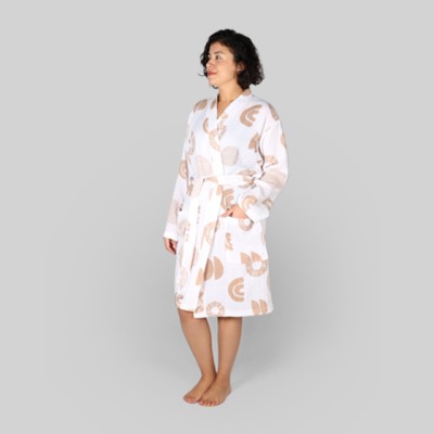 Heritage Unisex Müslin Bornoz Sabahlık Kimono - Ztbornoz